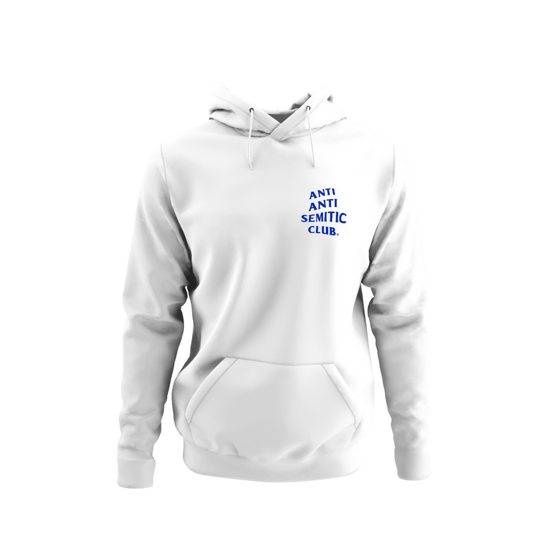 Anti Anti Semitic Club x StandWithUs White Hoodie