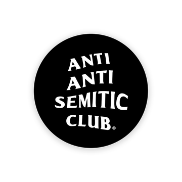 Anti Anti Semitic Club Sticker